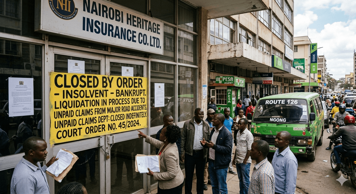 Nairobi Heritage Insurance Shut Down by Court Order