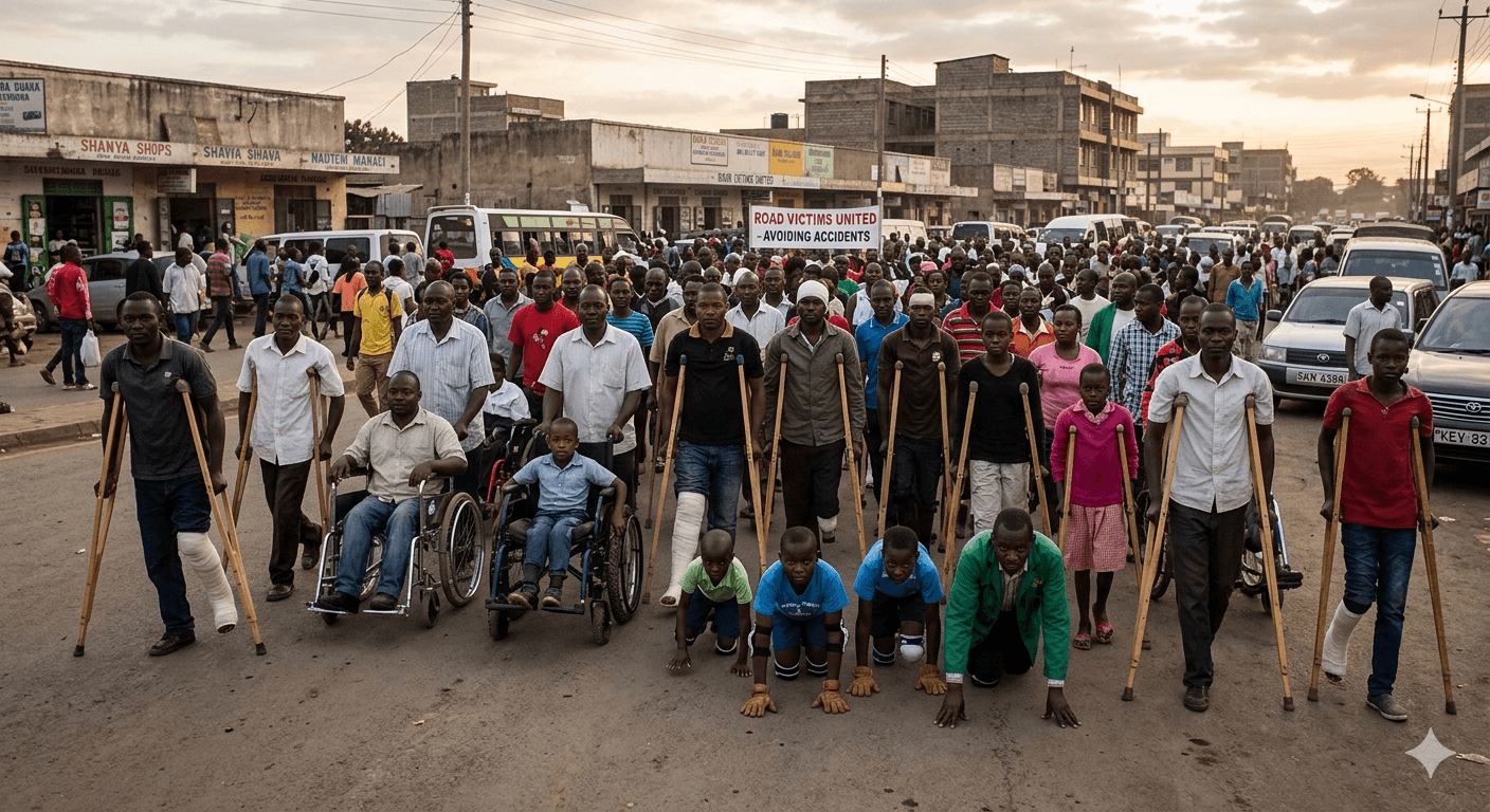 Final Assembly of the Road Victims United March
